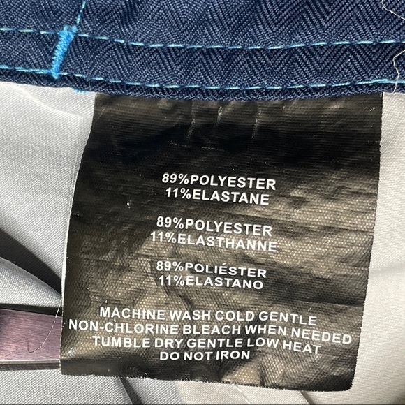 Oneill Hyperfreak Board Shorts Men Size 32 Swim Trunks Unlined Blue Stretch - Picture 8 of 9